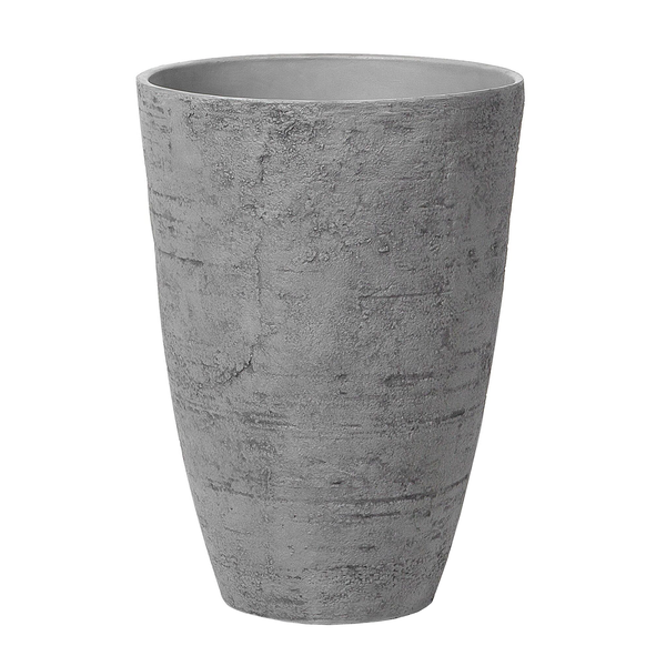 Set mit 2 Blumentöpfen CAMIA 43 cm Grau