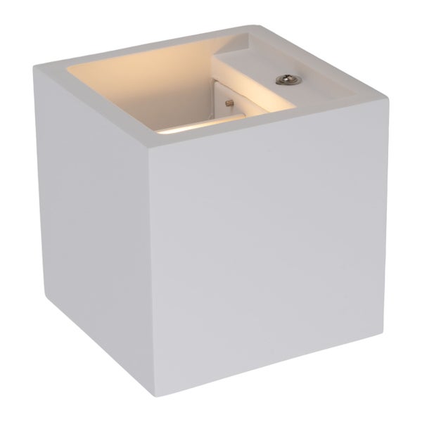 Quadratische Wandleuchte