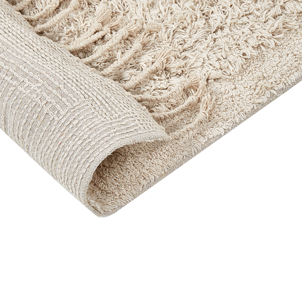 Badematte OLTAN Beige 50 x 80 cm Baumwolle