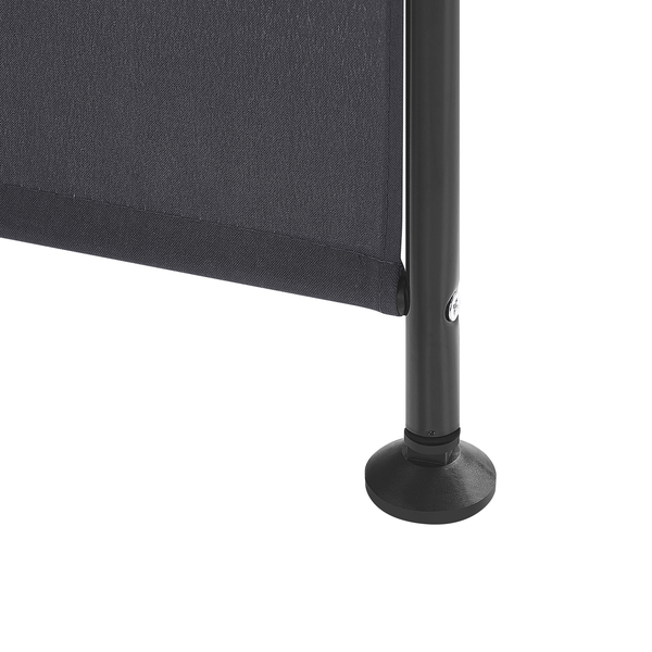 Raumteiler 5-teilig NARNI Grau 267 cm 170 cm