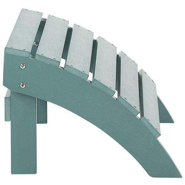 Garten Fußhocker ADIRONDACK Türkis