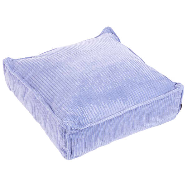 Pouf ALLOZAI Samtstoff Hellviolett 55 cm 55 cm 20 cm