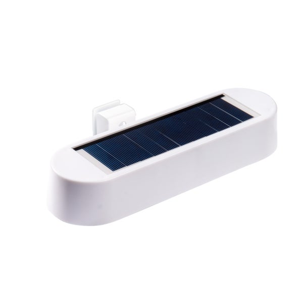 Solarbetriebene Zaunleuchte
