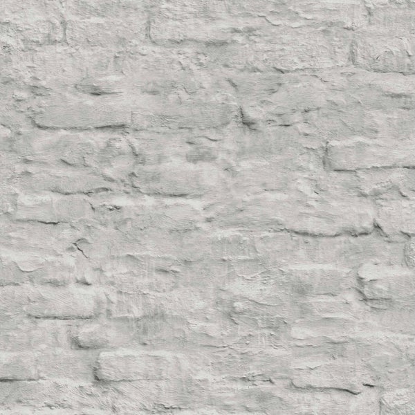 Next Vliestapete | Contemporary Brick - Weiß - 10mx52cm
