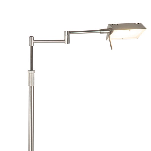 Design Stehleuchte Stahl inkl. LED mit Touch Dimmer - Notia