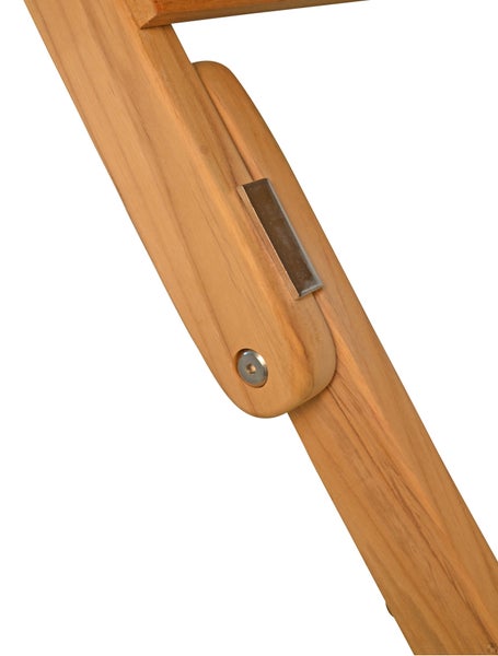 Klapptisch Holz Garten Terrasse Camping Teak Tisch praktisch klappbar Balkontisch rund 90 cm wetterfest massiv premium