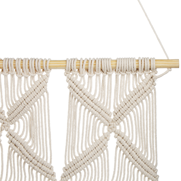 Wandbehang KALADY Baumwolle 141 cm Beige