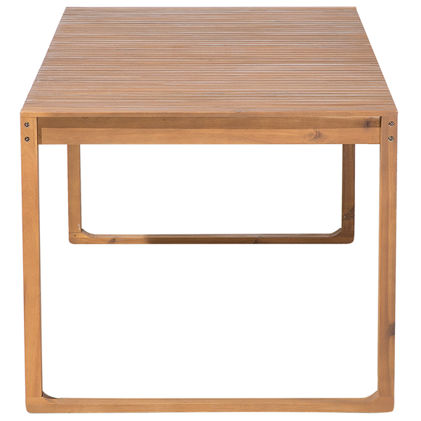 Gartentisch SASSARI 180 cm 90 cm Akazienholz Braun