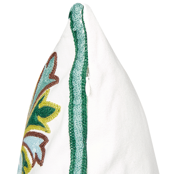 Dekokissen 2er Set ELANITE Baumwolle 45 x 45 cm Grün Orientalisches Muster