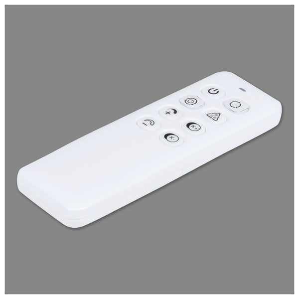 LED Panel-Deckenleuchte CARENTE Seitenlänge 45 cm, rahmenlos, viele Funktionen, aus Metall und Kunststoff, weiß, integrierte LEDs