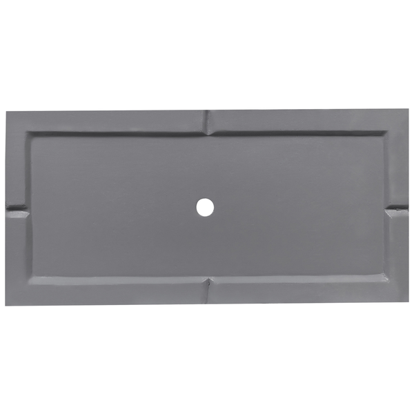 Blumenkübel MYRA Keramik 50 cm Grau