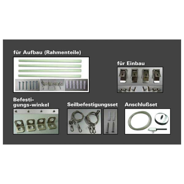 LED Panel zum Ein-/Aufbau DIVERSITY