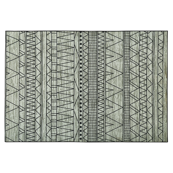 Teppich KEBAN Schwarz 160 x 230 cm