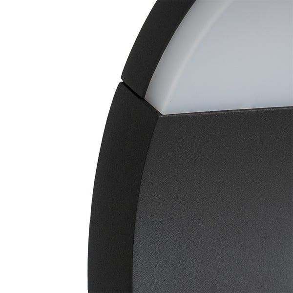 Moderner Außenmast Anthrazit 60 cm inkl. LED IP54 - Litt