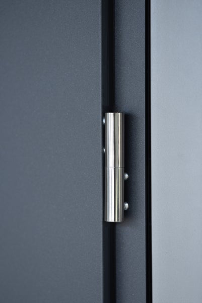 Querschnitt einer Fensterkonstruktion mit Dreifachverglasung