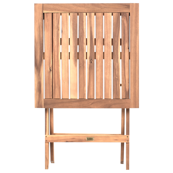 Bistro Set CONIOLO Akazienholz Braun / Schwarz