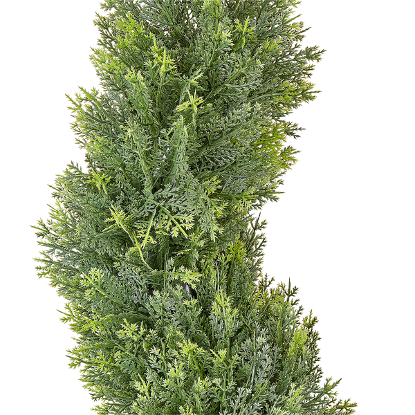Kunstpflanze CYPRESS SPIRAL TREE 126 cm Grün