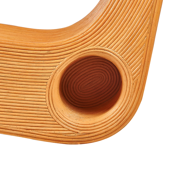 Sonnenliege AIROLE Rattan Braun