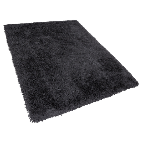 Teppich schwarz 160 x 230 cm Shaggy CIDE