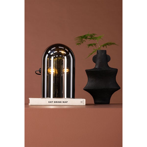 Quentin Beleuchtung Tischlampe 24x20x32cm schwarz. 20 X 24 X 32 cm