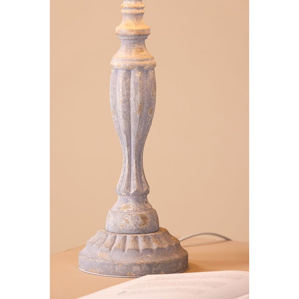 Caen Beleuchtung Tischlampe 35x35x62cm Beige. 35 X 35 X 62 cm