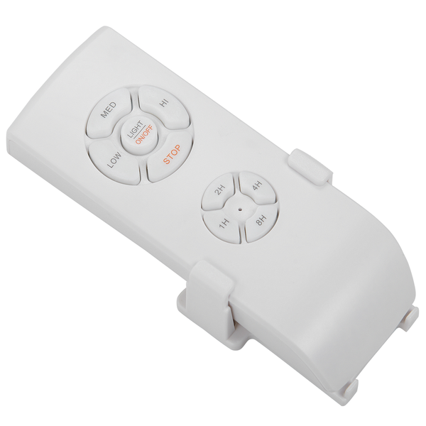 Deckenventilator mit Licht MLAVA mit Fernbedienung Silber