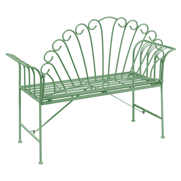 Gartenbank aus Metall