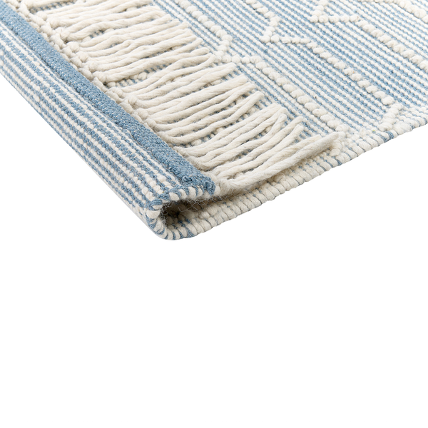 Teppich ORHANELI Blau 160 x 230 cm Wolle
