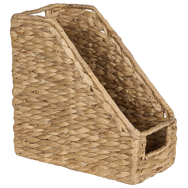 Zeitschriftenständer aus Wasserhyazinthe