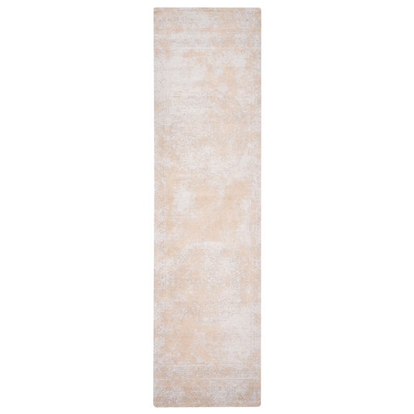 Teppich BEYKOZ Beige 80 x 300 cm Baumwolle