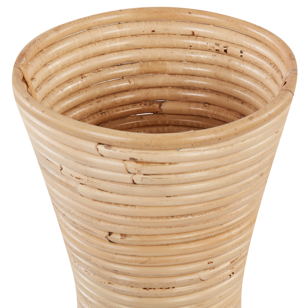 Vase aus Rattan