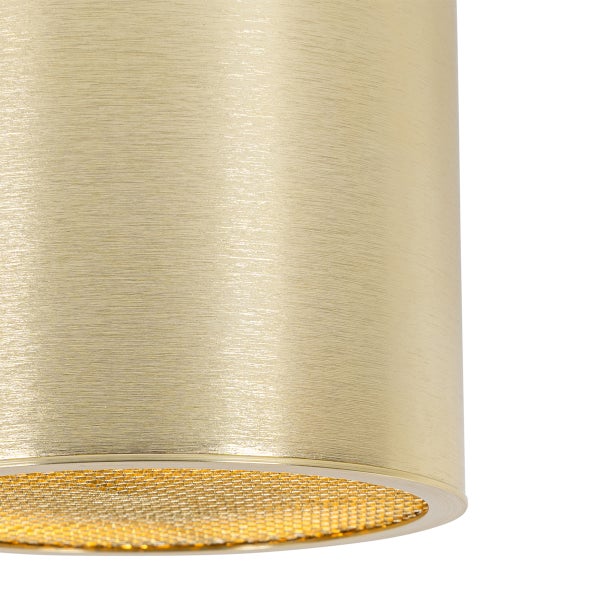 Design-Aufbaustrahler Gold GU10 111mm - Impact Honey