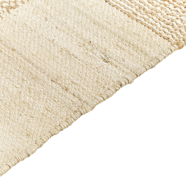 Teppich HAMZALAR Beige 80 x 150 cm Jute