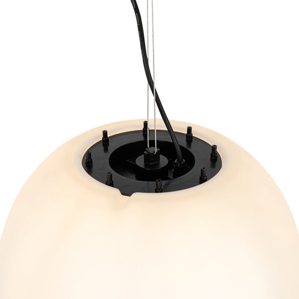 Moderne Außenleuchte weiß 45 cm IP65 - Nura