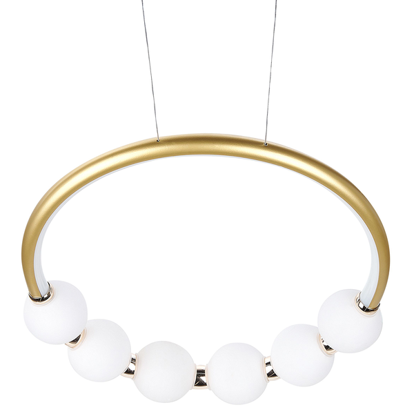 LED Hängeleuchte FANE Metall Gold