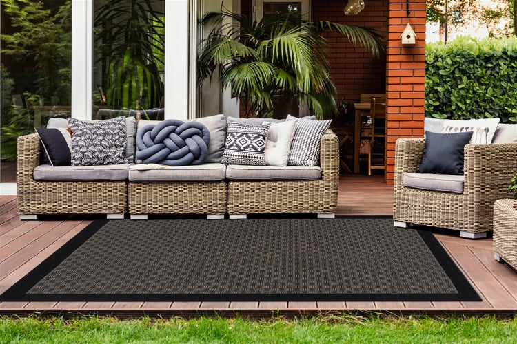 Flachflor Teppich Lucretia Taupe Modern 80 x 150 cm