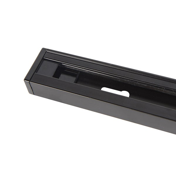 Schiene 1 Meter schwarz für 1-Phasen Schienensystem