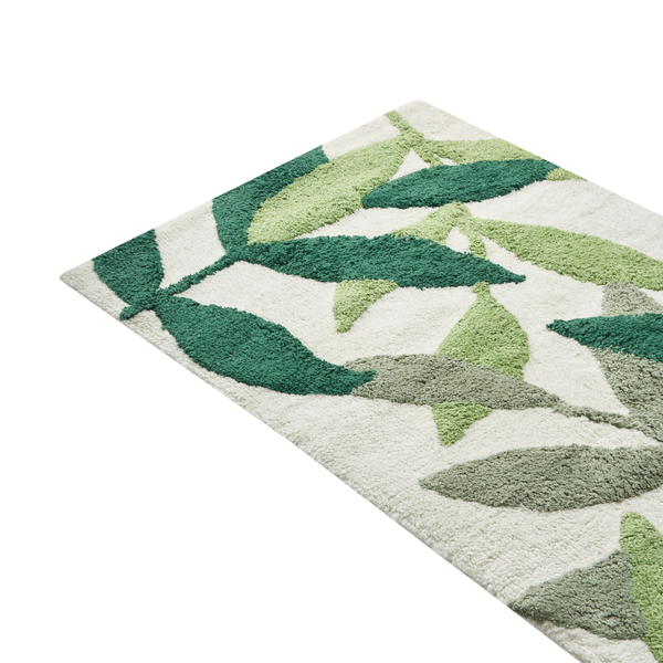 Teppich mit Blattmuster