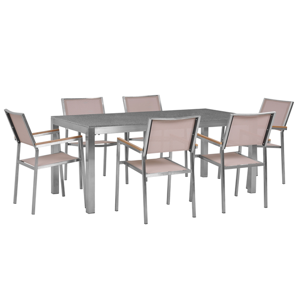 Gartenmöbelset mit Tisch und Stühlen