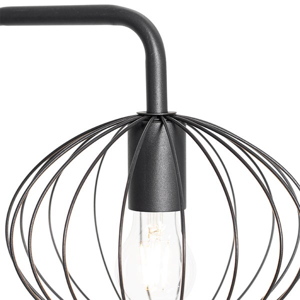 Design-Stehlampe schwarz 23 cm - Margarita