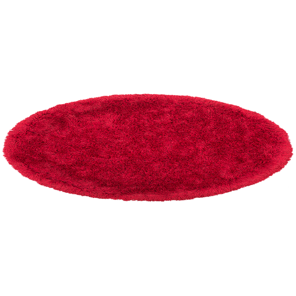 Zottelteppich CIDE Rot ø 140 cm