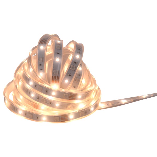 Der LED Stripe outdoor 1000 cm, 36 Watt, warmweiß, mit Farbwechsler, dimmbar, inkl. Fernbedienung und Zubehör