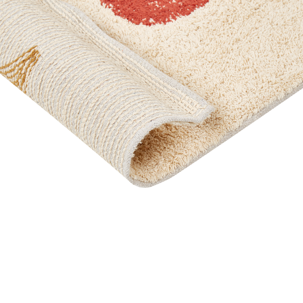 Badematte Baumwolle beige 50 x 80 cm ESME