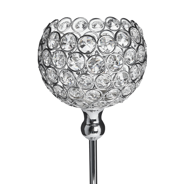 Dekorative Kerzenhalter mit Kristall-Optik