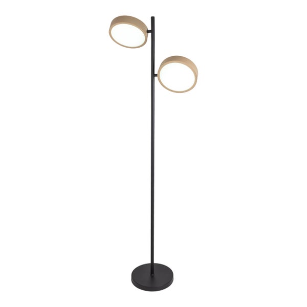 Stehleuchte mit LED, dimmbar und mit einstellbarer Lichtfarbe