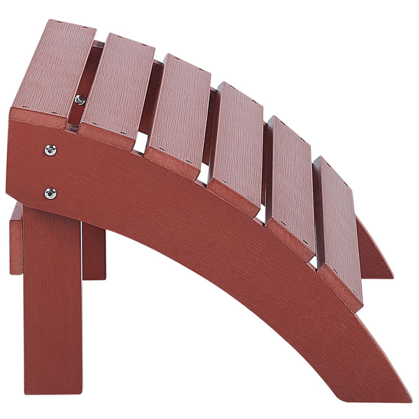 Garten Fußhocker ADIRONDACK Rot
