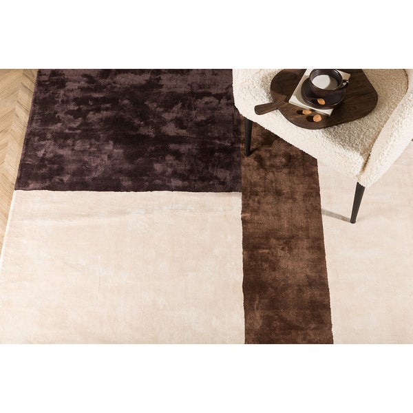 Arvid Teppich 300x202cm Braun. 202 X 300 X 2 cm