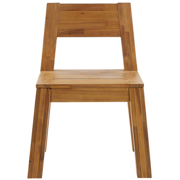 Gartenstuhl 6er Set LIVORNO Akazienholz Braun