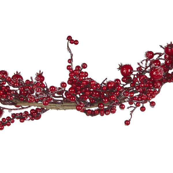 Weihnachtsgirlande TARIFA 150 cm Rot