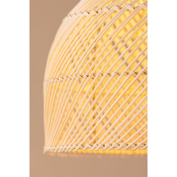 Brivela Beleuchtung Pendelleuchte 35x35x27cm natur. 35 X 35 X 27 cm